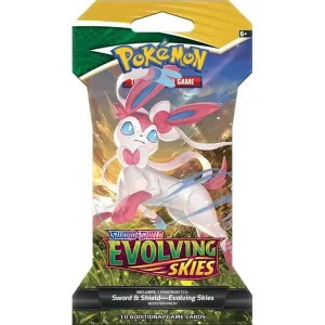 The Pokemon Company International Pokemon Evolving Skies – Sleeved Booster – Zufälliges Artwork ENGLISCH 10