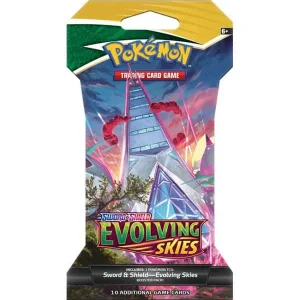 The Pokemon Company International Pokemon Evolving Skies – Sleeved Booster – Zufälliges Artwork ENGLISCH 12