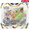 The Pokemon Company International Pokemon Sword & Shield – Brilliant Stars – 3-Pack-Blister Leafeon ENGLISCH outlet shop online 5